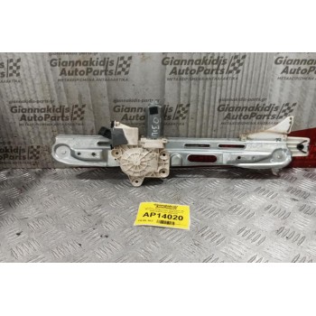 Γρύλλος - Μηχανισμός Παραθύρου Με Μοτερ Πισω Αριστερα Opel Vectra C 2002-2005 6 pins 24414776