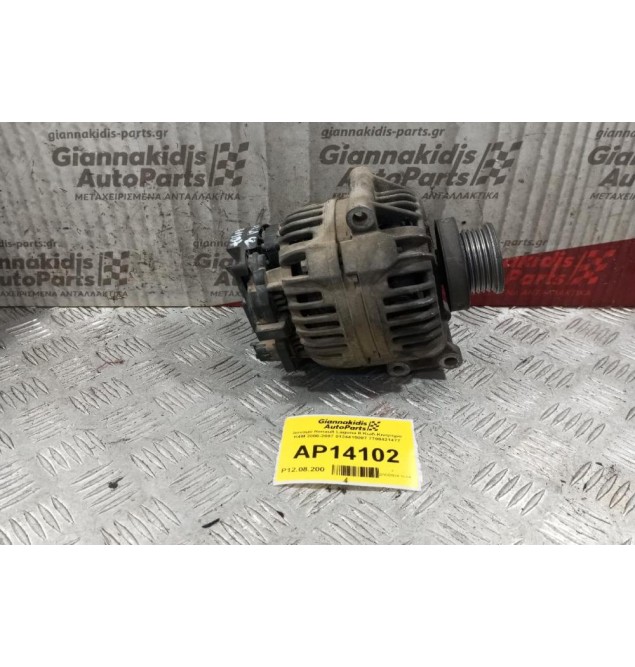 Δυναμό Renault Laguna II Κωδ.Κινητηρα K4M 2000-2007 0124415007 7700421477