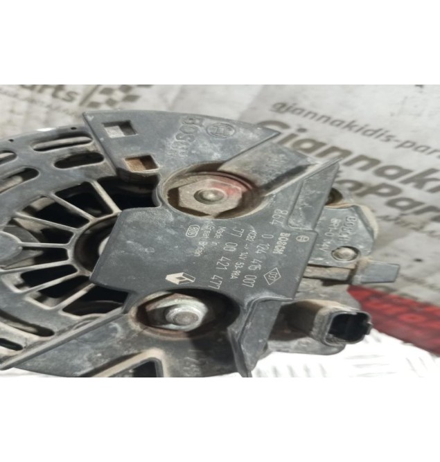 Δυναμό Renault Laguna II Κωδ.Κινητηρα K4M 2000-2007 0124415007 7700421477