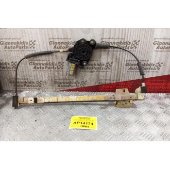 Γρύλλος - Μηχανισμός Παραθύρου Με Μοτερ Fiat Seicento Εμπρος Αριστερα 1998-2001 3 Πορτο 2 pins