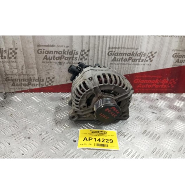 Δυναμό Peugeot Boxer Κωδ.Κινητηρα 4HY  2002-2006 9640878780
