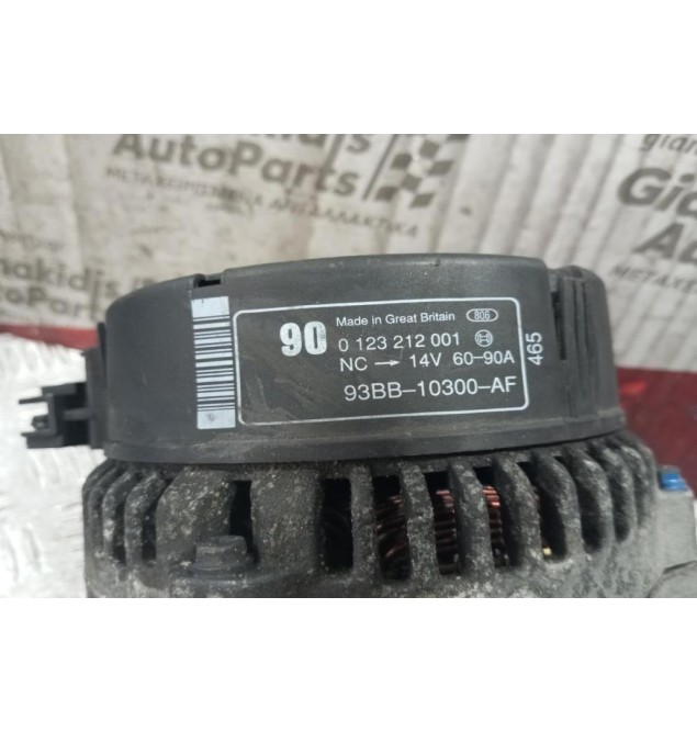 Δυναμό Fiat Ducato Κωδ.Κινητηρα 230A3000 1994-2002 0123212001 93BB-10300-AF