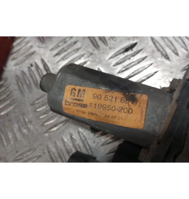 Γρύλλος - Μηχανισμός Παραθύρου Με Μοτερ Εμπρος Αριστερα Opel Astra G 1998-2004 90521881 119950-200 6 pins