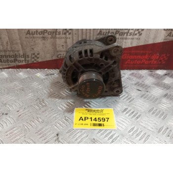 Δυναμό Renault Kangoo Κωδ.Κινητηρα K9KW7 1998-2003 0124425071