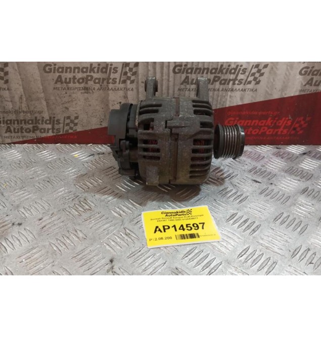 Δυναμό Renault Kangoo Κωδ.Κινητηρα K9KW7 1998-2003 0124425071