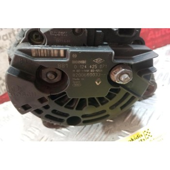 Δυναμό Renault Kangoo Κωδ.Κινητηρα K9KW7 1998-2003 0124425071