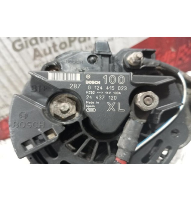 Δυναμό Opel Corsa C Κωδ.Κινητηρα Z10XE 2000-2006 0124415023