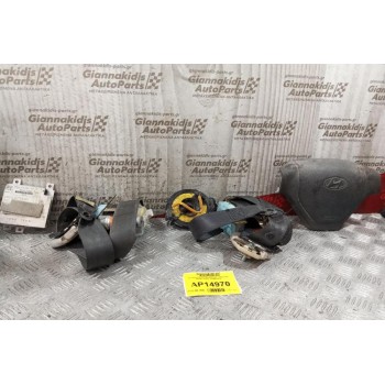 Σετ Αερόσακοι Hyundai Getz 2002-2005 95910-1C000 1C56900020 (Χωρις Αεροσακου Συνοδηγου)