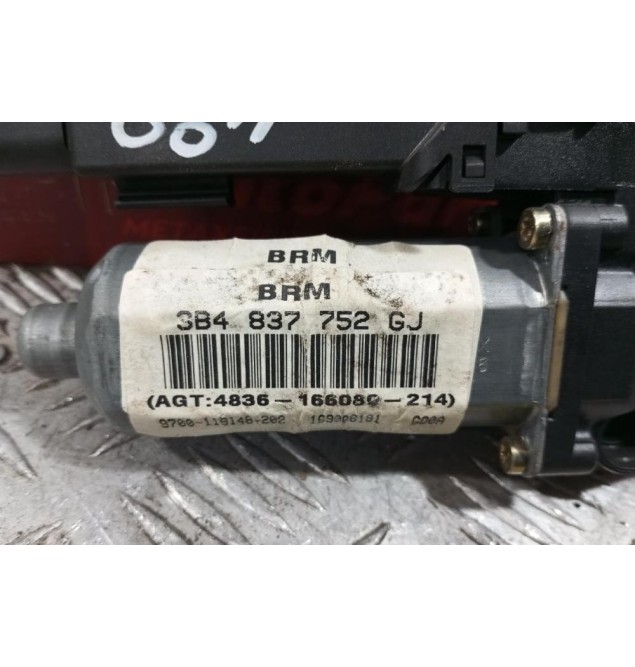 Μοτερ Παραθύρου Εμπρος Δεξια Volkswagen Passat 1997-2000 0130821694 3B4837752GJ