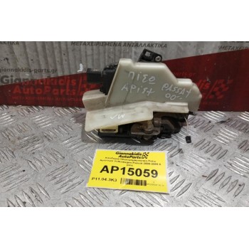 Κλειδαριά Ηλεκτρομαγνητικη Πισω Αριστερα Volkswagen Passat 2000-2005 6 pins