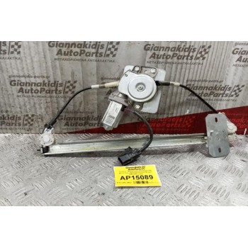 Γρύλλος - Μηχανισμός Παραθύρου Με Μοτερ Πισω Αριστερα Renault Megane 1999-2002 2 pins 4 ΘΥΡΟ