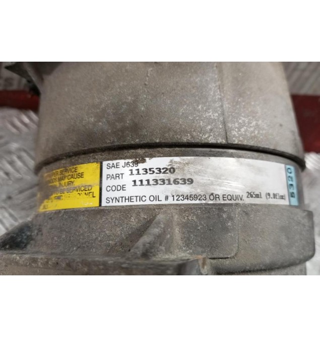 Κομπρεσέρ Aircondition Renault Laguna II Κωδ.Κινητηρα F4P 2000-2007 1135320 R134a