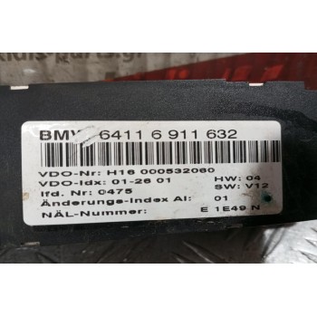 Χειριστήριο Κλιματισμού Bmw Ε46 1999-2002 64116911632