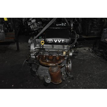Κινητήρας - Μοτέρ Toyota Yaris 1.3 2SZ 2002-2006 (Γαλαζια μπεκ,αλουμινιο καρτερ) (Σπασμένος Καθρέφτης)
