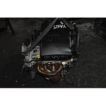 Κινητήρας - Μοτέρ Toyota Yaris 1.3 2SZ 2002-2006 (Γαλαζια μπεκ,αλουμινιο καρτερ) (Σπασμένος Καθρέφτης)