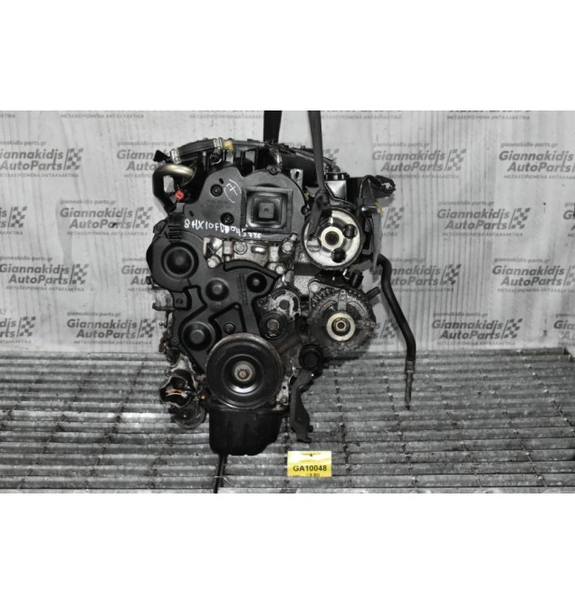 Κινητήρας - Μοτέρ Peugeot 206 - Citroen C3 1.4 HDI 8HX 10FD10 68PS (Bosch Αντλία Πετρελαίου) 2000-2008