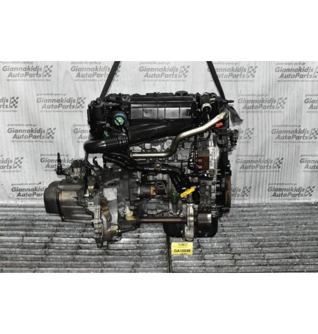 Κινητήρας - Μοτέρ Peugeot 206 - Citroen C3 1.4 HDI 8HX 10FD10 68PS (Bosch Αντλία Πετρελαίου) 2000-2008