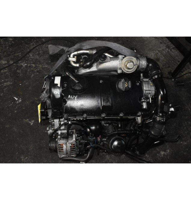 Κινητήρας - Μοτέρ Seat Alhambra / Bora / Octavia 1.9 TDI AUY 1999-2005 (Λειπει η τουρμπινα)