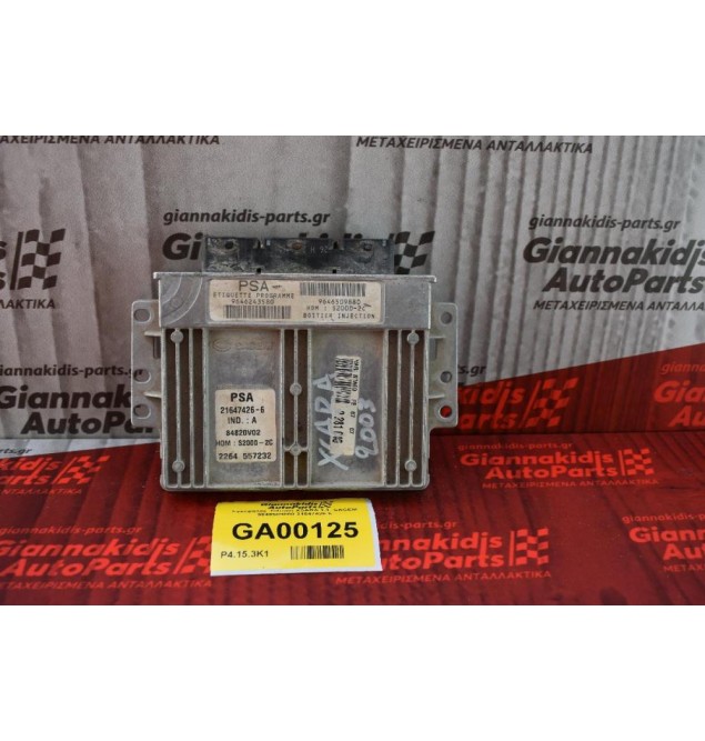 Εγκέφαλος  Citroen XSARA 1.4  SAGEM 9646509880 21647426-6