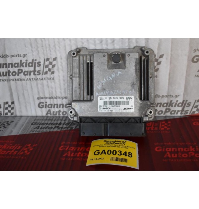 Εγκέφαλος Κινητήρα Opel Insignia A20DTH BOSCH 55576906 0281017105