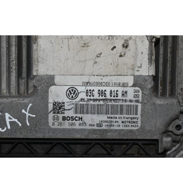 Εγκέφαλος Κινητήρα Volkswagen Golf 1.4 TSI 2005-2013 BOSCH 03C906016AM 0261S06083 MED17.5.5