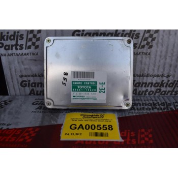 Εγκέφαλος Κινητήρα Toyota Corolla 1.3 EE90 1988-1998 DENSO 89661-12620