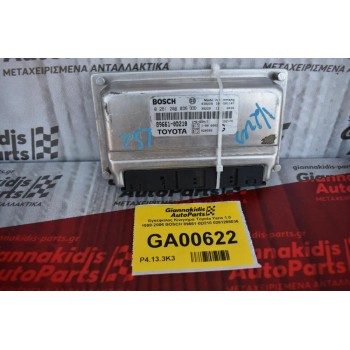 Εγκέφαλος Κινητήρα Toyota Yaris 1.0 1998-2006 BOSCH 89661-0D210 0261208036