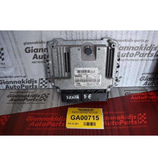 Εγκέφαλος Hyundai Santa Fe 2.2 4X4 2006-2011 0281013583  39113-27805