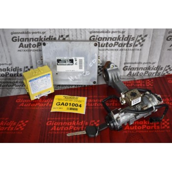 Εγκέφαλος -Σετ Immobilizer Toyota Hiace 2L 1995-2011 89551-26091  89780-26050
