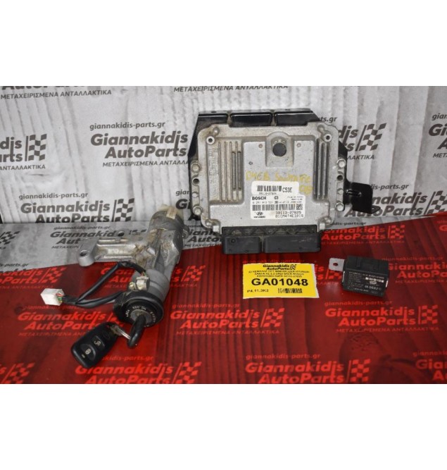 ΕΓΚΕΦΑΛΟΣ ΣΕΤ IMMOBILIZER HYUNDAI SANTA FE 2.2 CRDI D4CB BOSCH 0281013584 D4EB 39113-27825