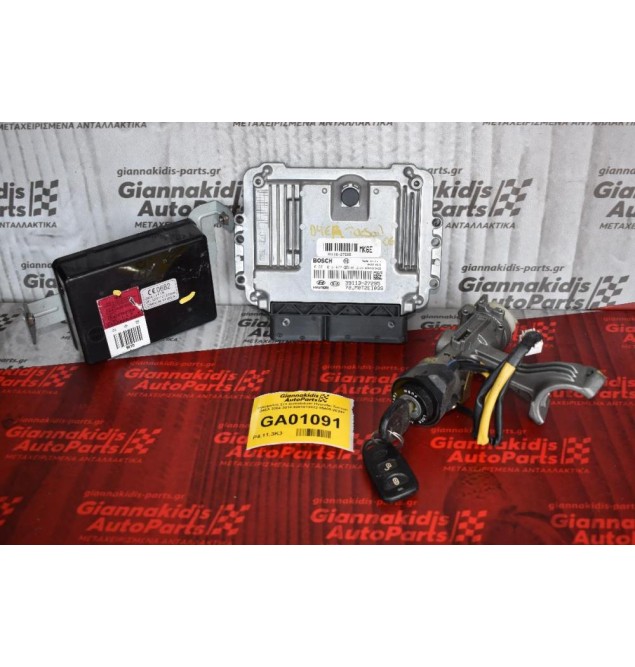 Εγκέφαλος Σετ Immobilizer Hyundai Tucson D4EA 2004-2015 0281013422 95400-2E241