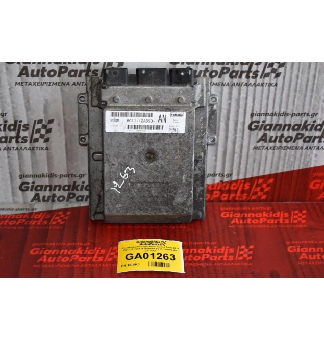 Εγκέφαλος Κινητήρα Ford Transit 2005-2010 DCU-101 6C1112A650AK 6C11-12A650-AN 2.4 TDCI