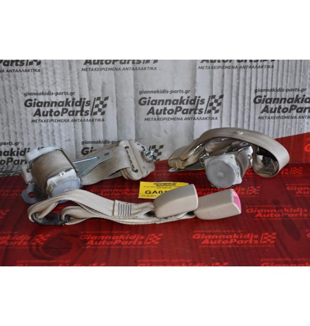 Ζώνες Πίσω Καθισμάτων Σετ Toyota Hilux KUN 2005-2015