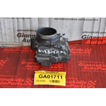 Πεταλούδα Γκαζιού Mini Cooper 2001-2010 757669780 02 A2C53279370 (Μικρο Σπασιμο,Οχι σε λειτουργικο σημειο)