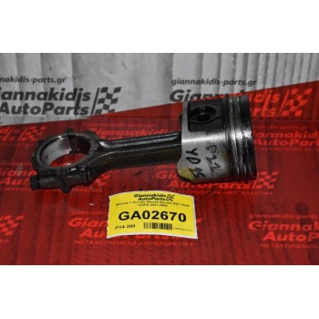 Μπιέλα + Πιστόνι Nissan Navara D22 YD25 133PS 2001-2005 (Εξωτερικη Διαμετρος 89mm)