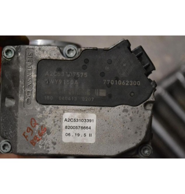 Πεταλούδα Γκαζιού Suzuki Grand Vitara 1.9cc DDIS F9Q B266 2006-2010  A2C53107575 /5WY9150A / A2C53103391(Σπασμενο Φις)