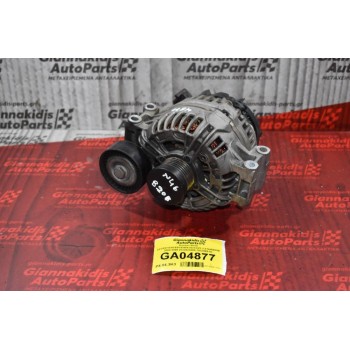 Δυναμό Bmw E81/E87/E90/E91/E46/E83/X3/Z3 2.0 N46B20B 2004-2008 0124525059 7532969-03 (Καινούργια Καστάνια-τροχαλία)