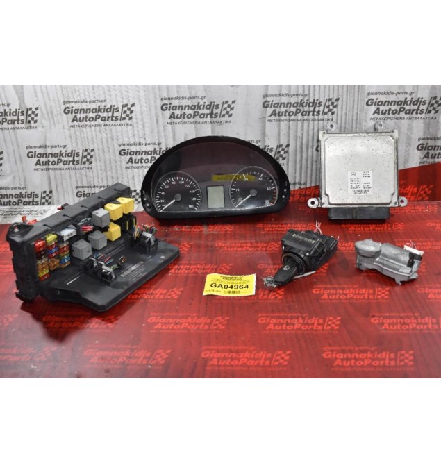 Εγκέφαλος-Σετ Immobilizer Mercedes-Benz Sprinter 2.2 CDI 651955 2008-2015 6519002600 6519012200