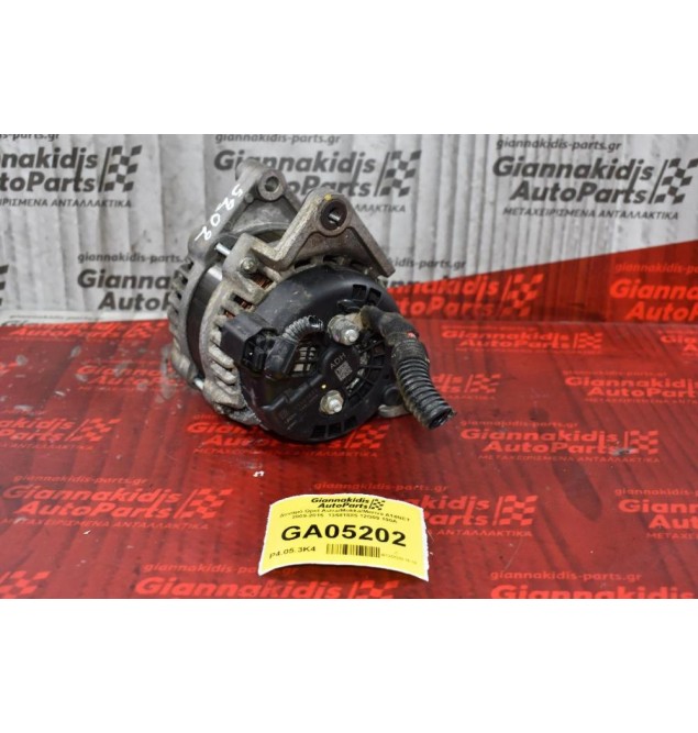 Δυναμό Opel Astra/Mokka/Meriva A14NET 2009-2015  13581885 12G09 100A