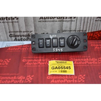 Διακόπτης-Χειριστήριο Τετρακίνησης+ Θερμενόμενων Καθισμάτων  Nissan Navara D40 2005-2012