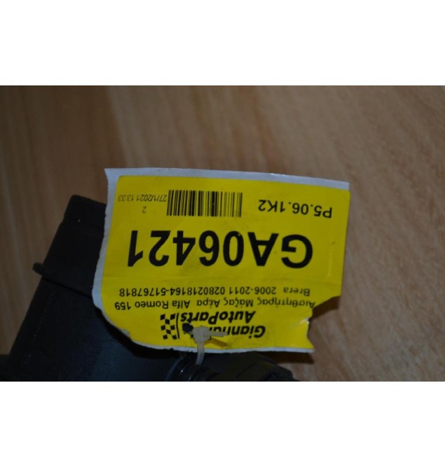 Αισθητήρας Μάζας Αέρα  Alfa Romeo 159 Brera 2.2 JTS 939A5000 2006-2011 0280218164 - 51767818
