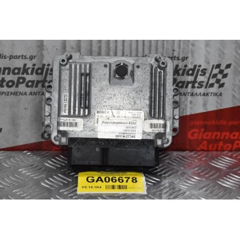 Εγκέφαλος Κινητήρα Kia Sportage Hyundai Tucson 2001-2010 BOSCH 39114-27345 0281014223 D4EA