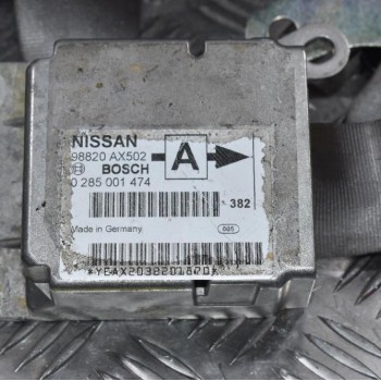 Σετ Αερόσακων Κομπλε Nissan Micra Κ12 2003-2011 (Λείπει το καπάκι του Συνοδηγού)