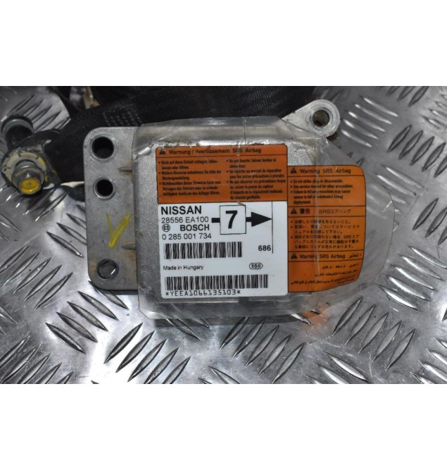 Σετ Αερόσακων Κομπλέ Nissan Navara D40 2005-2015 (Λείπει το Καπάκι του Συνοδηγού)