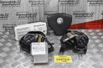 Σετ Αερόσακων Κομπλέ Volkswagen Polo 2002-2008 (Λείπει το Καπάκι του Συνοδηγού)