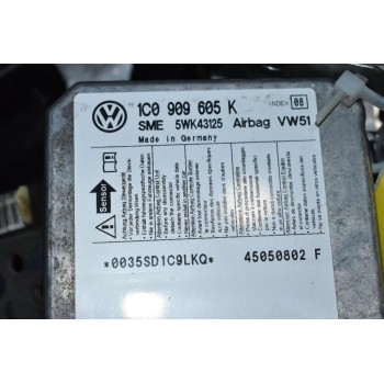 Σετ Αερόσακων Κομπλέ Volkswagen Polo 2002-2008 (Λείπει το Καπάκι του Συνοδηγού)