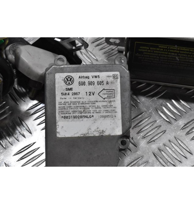 Σετ Αερόσακων Κομπλέ Volkswagen Golf 4 1998-2004 (Λείπει η Ζώνη Του Οδηγού)