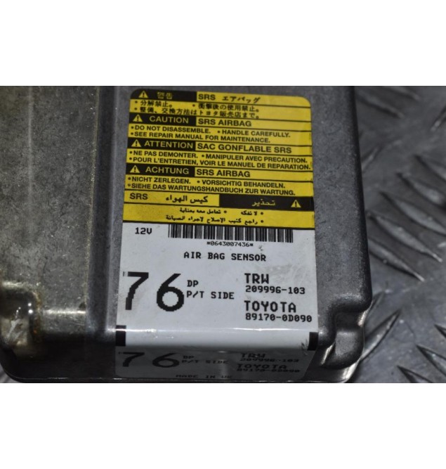 Σετ Αερόσακων Κομπλέ Toyota Yaris 2001-2005 (3 πορτο)