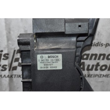 Πεντάλ Γκαζιού-Ποντεσιόμετρο Citroen Nemo-Peugeot Bipper 2008-2015 0280755105