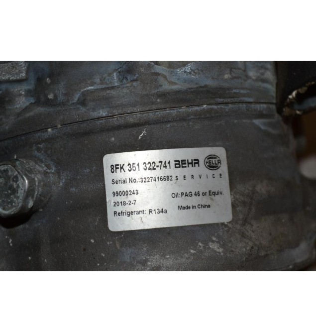 Κομπρεσέρ Aircondition - A/C Volkswagen Golf Jetta Touran 1.4cc TSI 140PS 2002-2010 8FK351322-413
